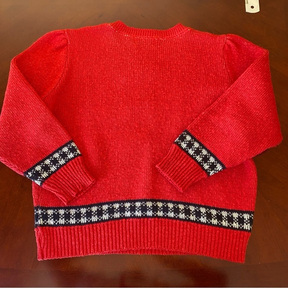 Sweater Loft Red Holiday Sweater Ugly Christmas Vintage - Picture 2 of 6